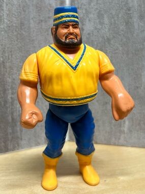 Akeem the African Dream 1990 Hasbro WWF Series 1 Action Figure
